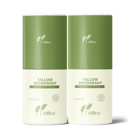 Natural Tallow Deodorant Stick Pack of 2