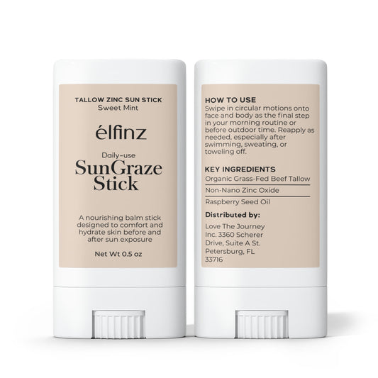Tallow Zinc Sun Stick Pack of 2