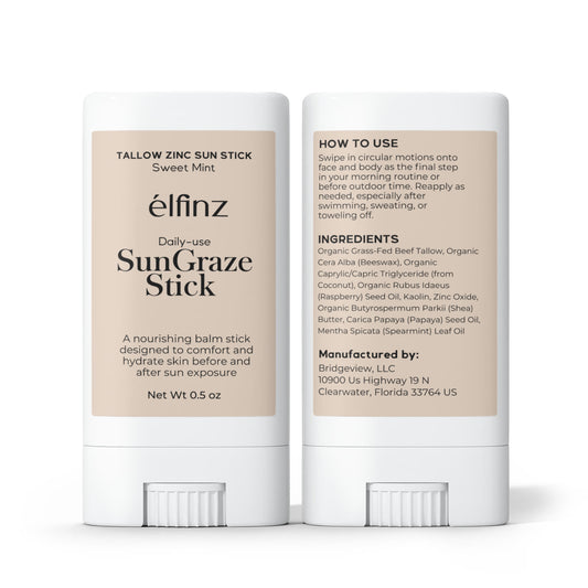 2 Pack Tallow Zinc Sun Stick
