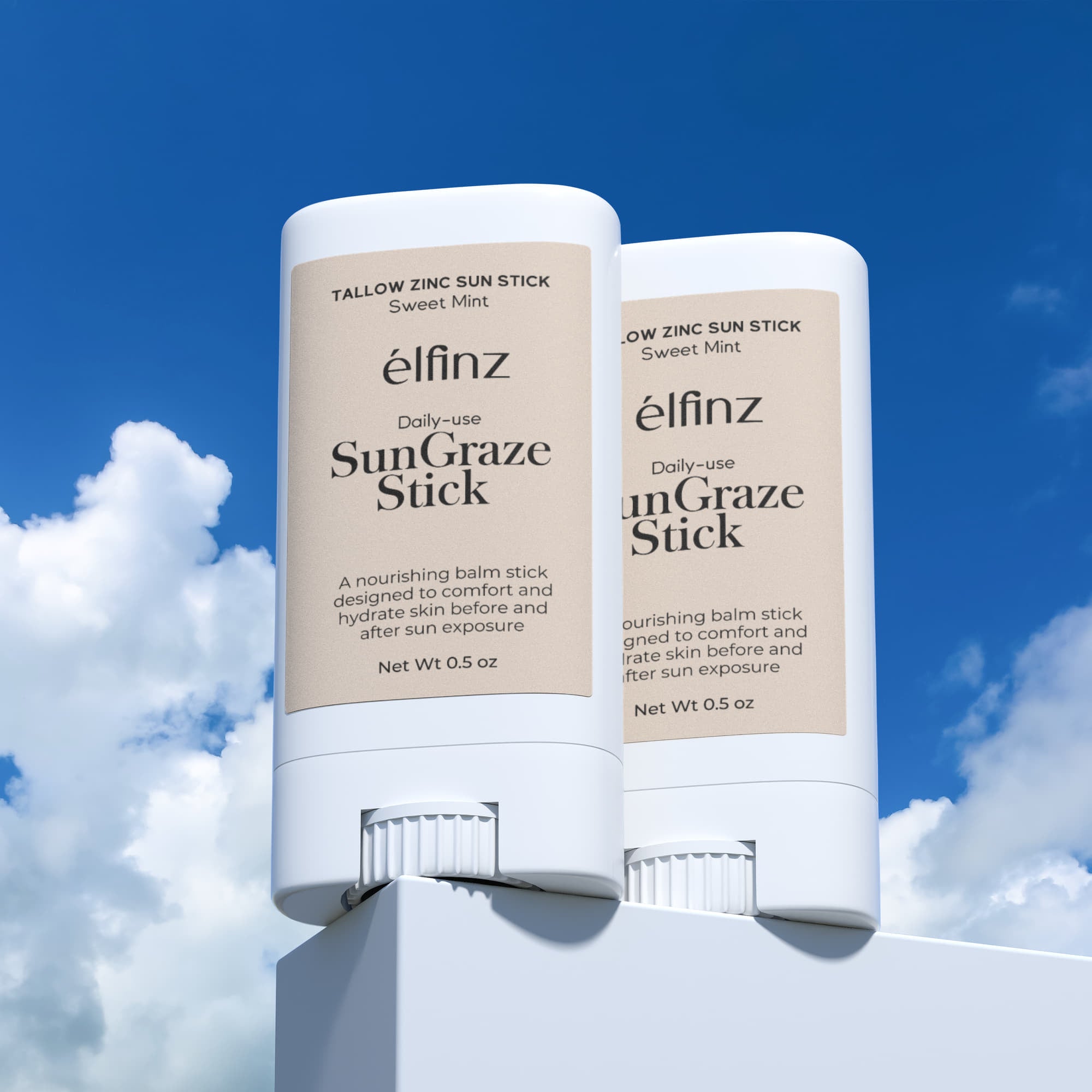 Tallow Zinc Sun Stick Pack of 2