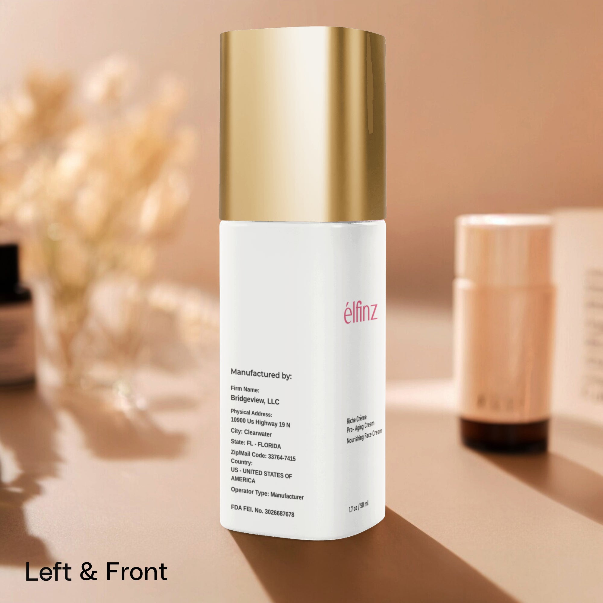 Pro-Aging Nourishing Face Cream Gold Cap