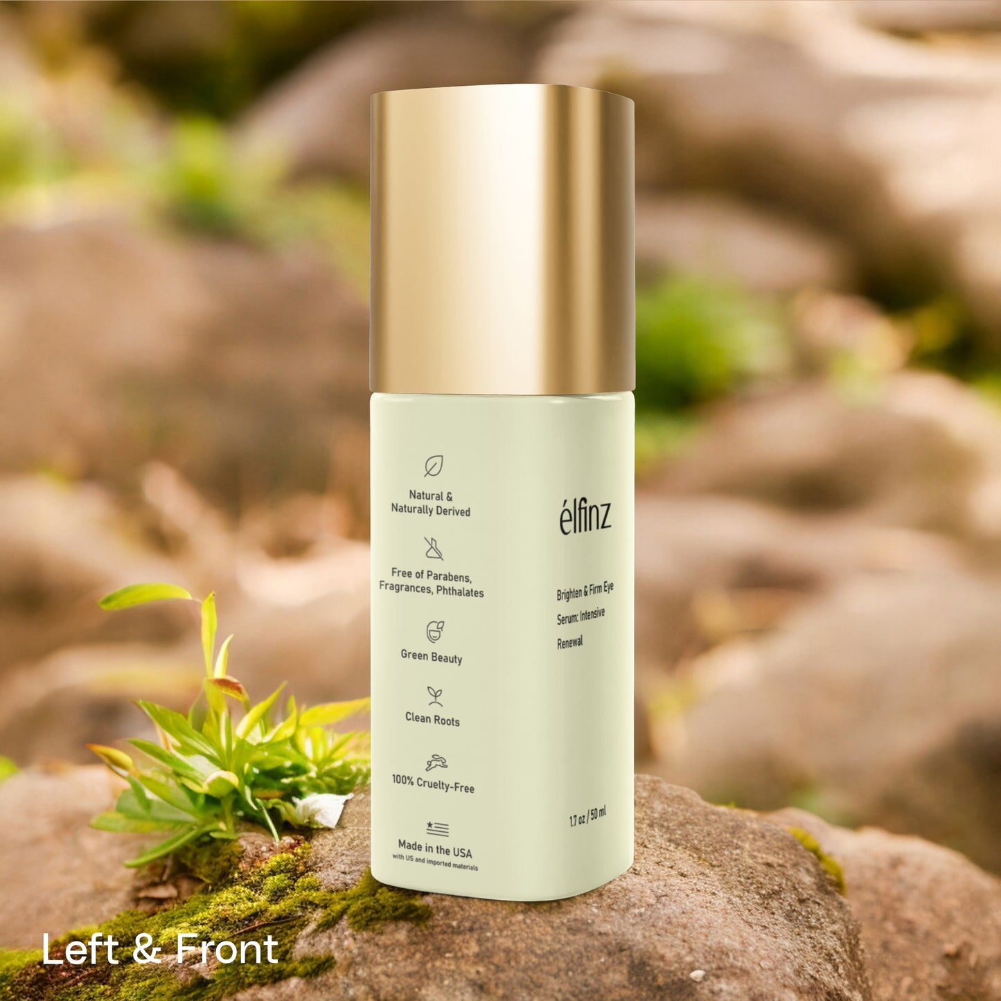 Brighten+Firm Eye Serum: Intensive Renewal Gold Cap