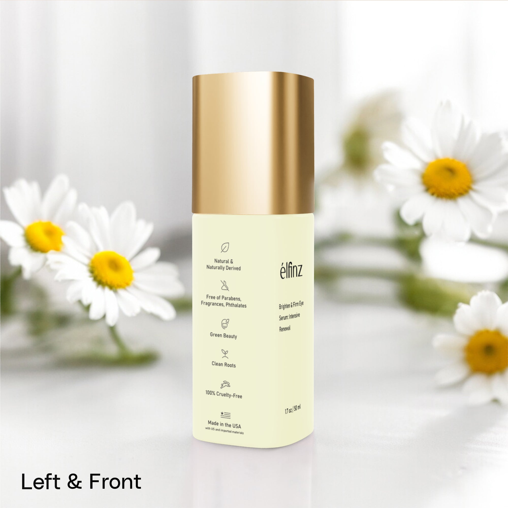 Brighten+Firm Eye Serum: Intensive Renewal Gold Cap