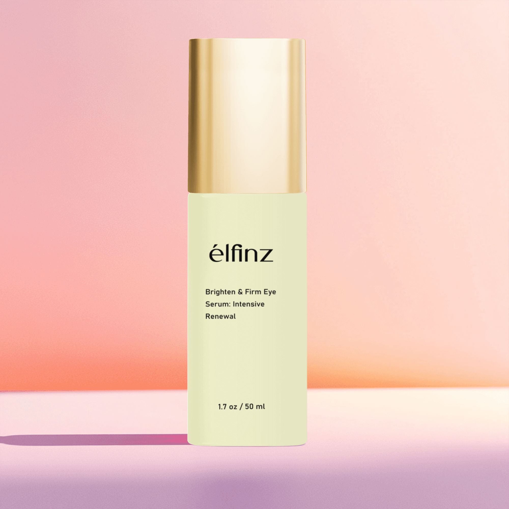 Brighten+Firm Eye Serum: Intensive Renewal Gold Cap