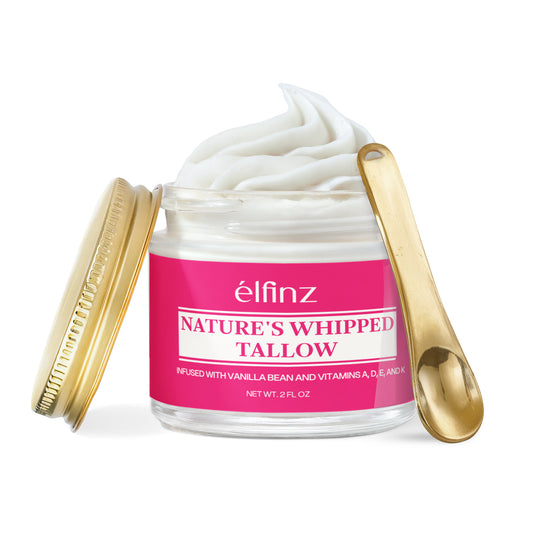 Whipped Grass-Fed Tallow Balm with Vanilla Bean