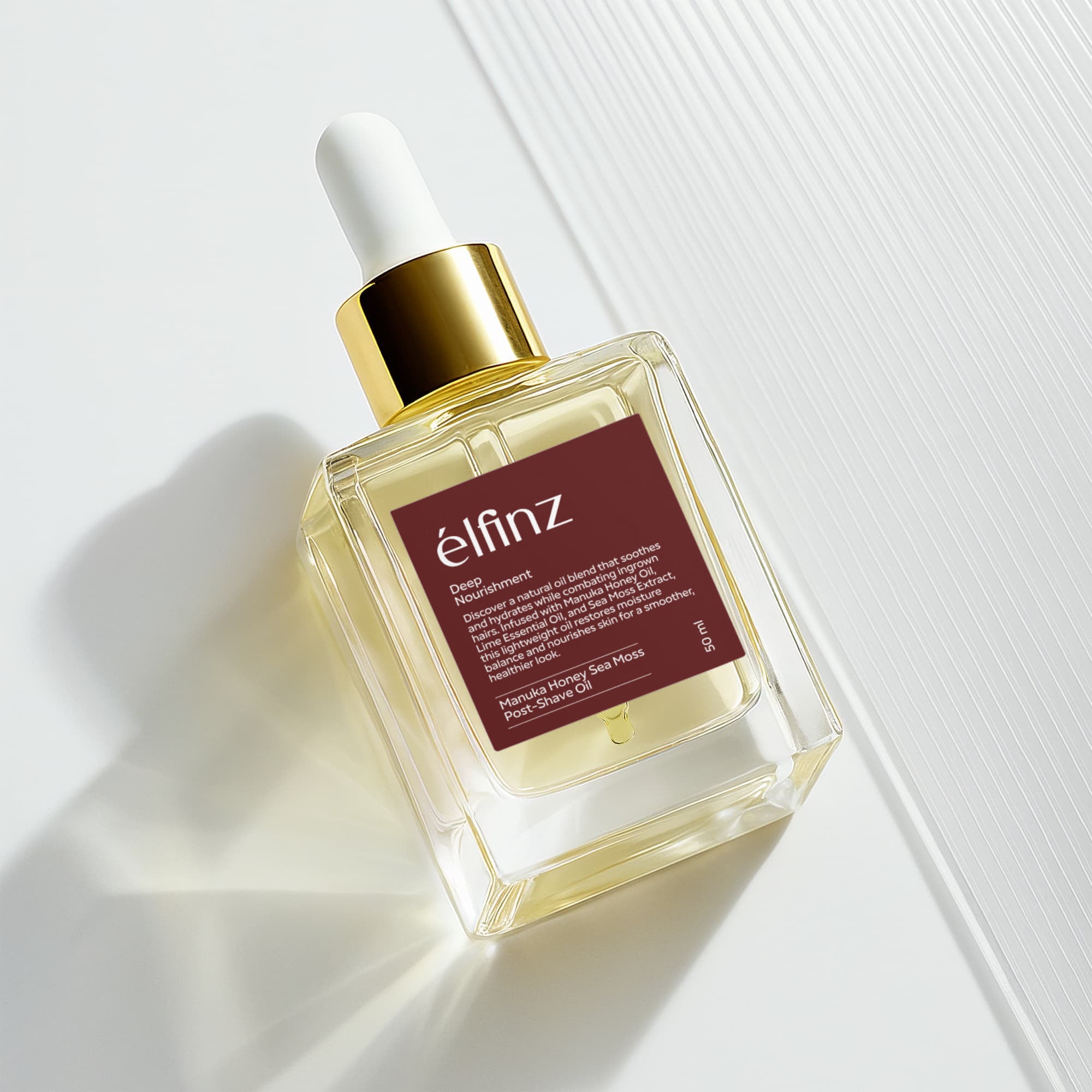 Manuka Honey Sea Moss Post-Shave Oil