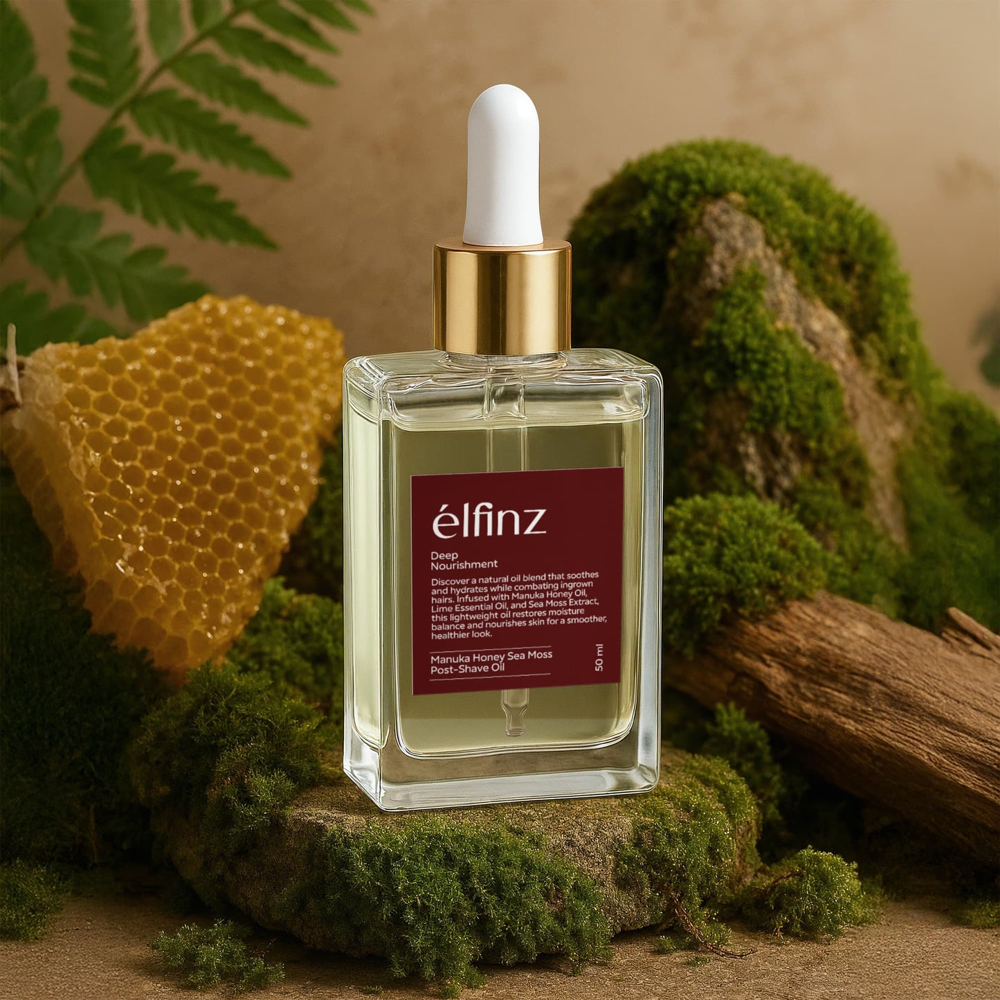 Manuka Honey Sea Moss Post-Shave Oil